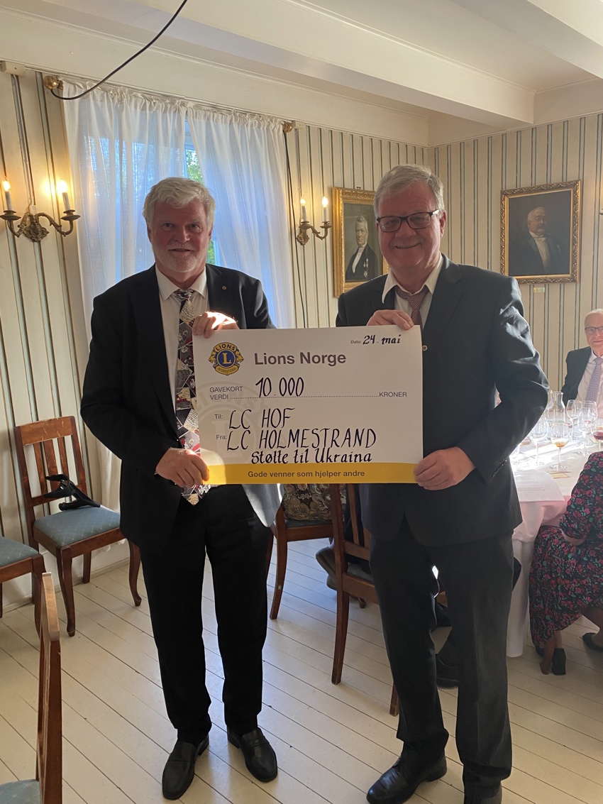 LC Hof fyller femti år - vi er charterklubb