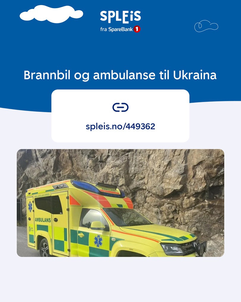 Hjelp oss å hjelpe Ukraina